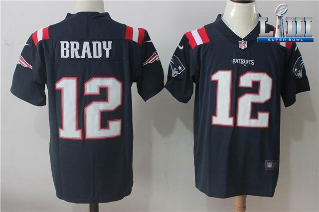 2019 New England Patriots Super Bowl LIII game Jerseys-154